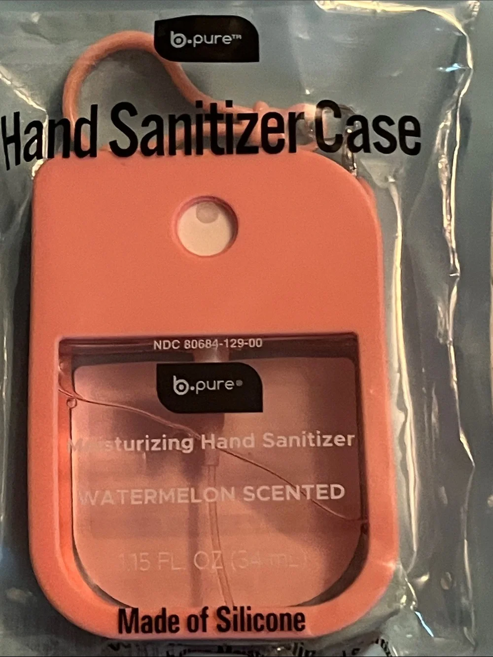 Spray Hand Santizers in Matching Clip On Silicone Cases